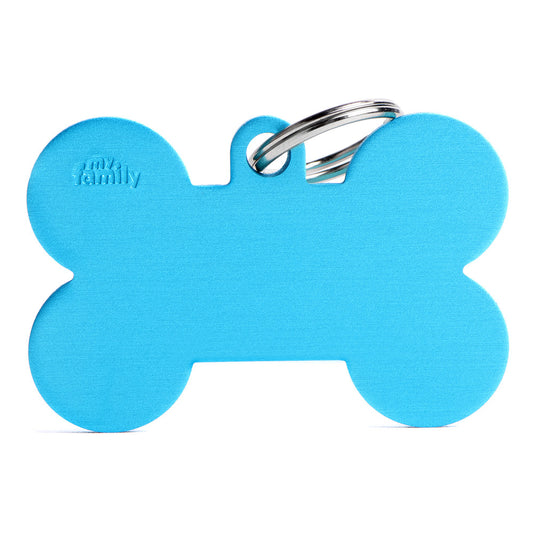 LIGHT BLUE XL ALUMINUM BONE