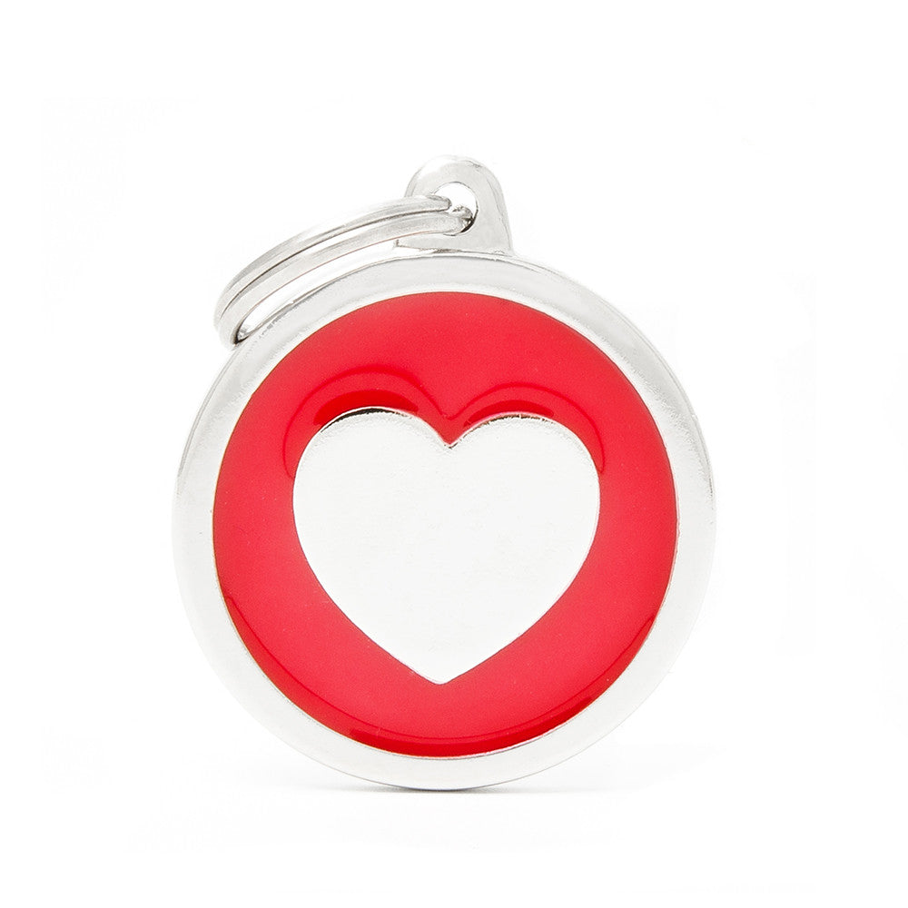 RED BIG CIRCLE HEART