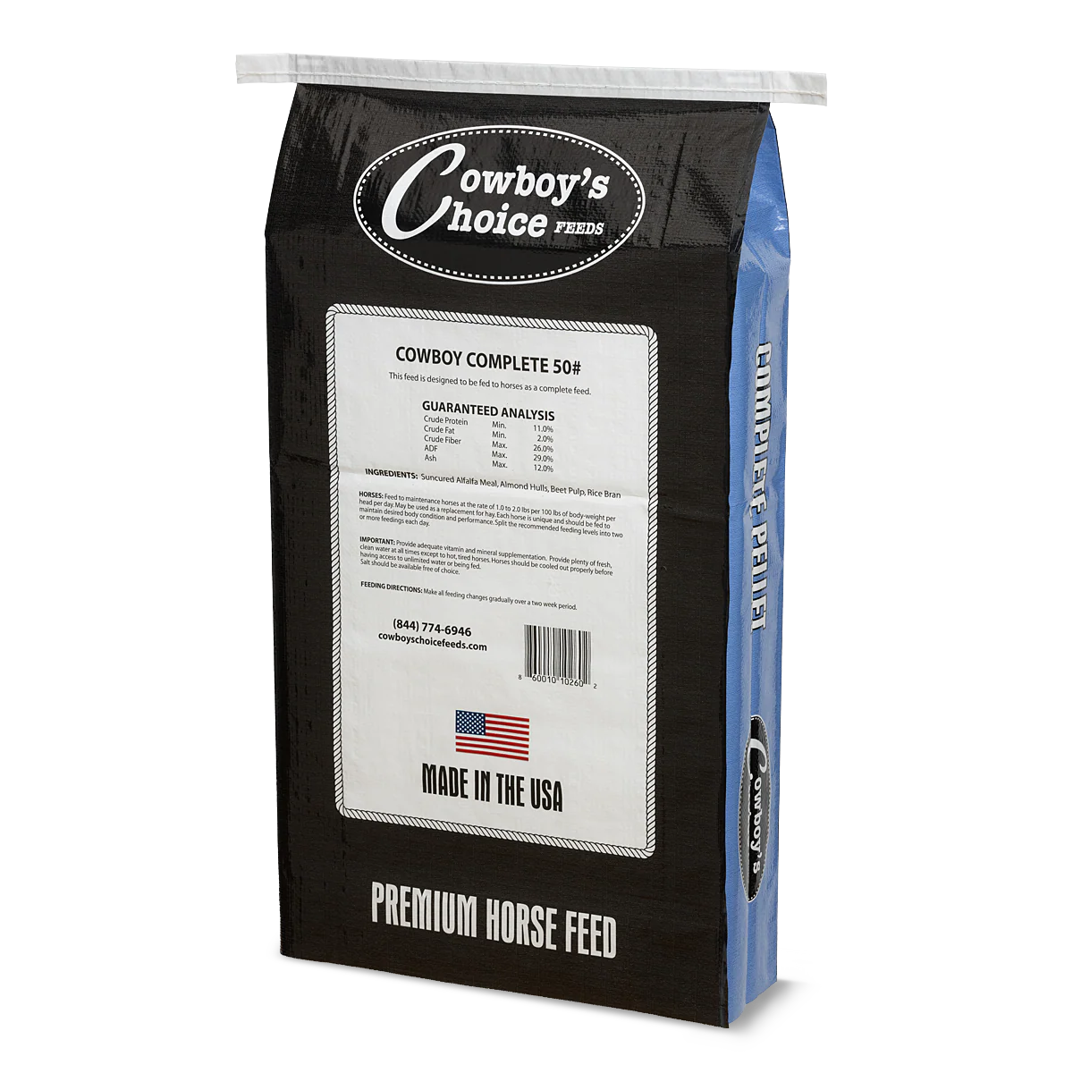 Cowboy Complete Pellet BLUE