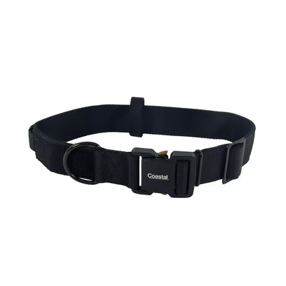 Macho Dog Adjustable Tactical Dog Collar with Metal Buckle