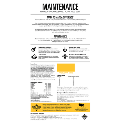 Diamond Maintenance Dog