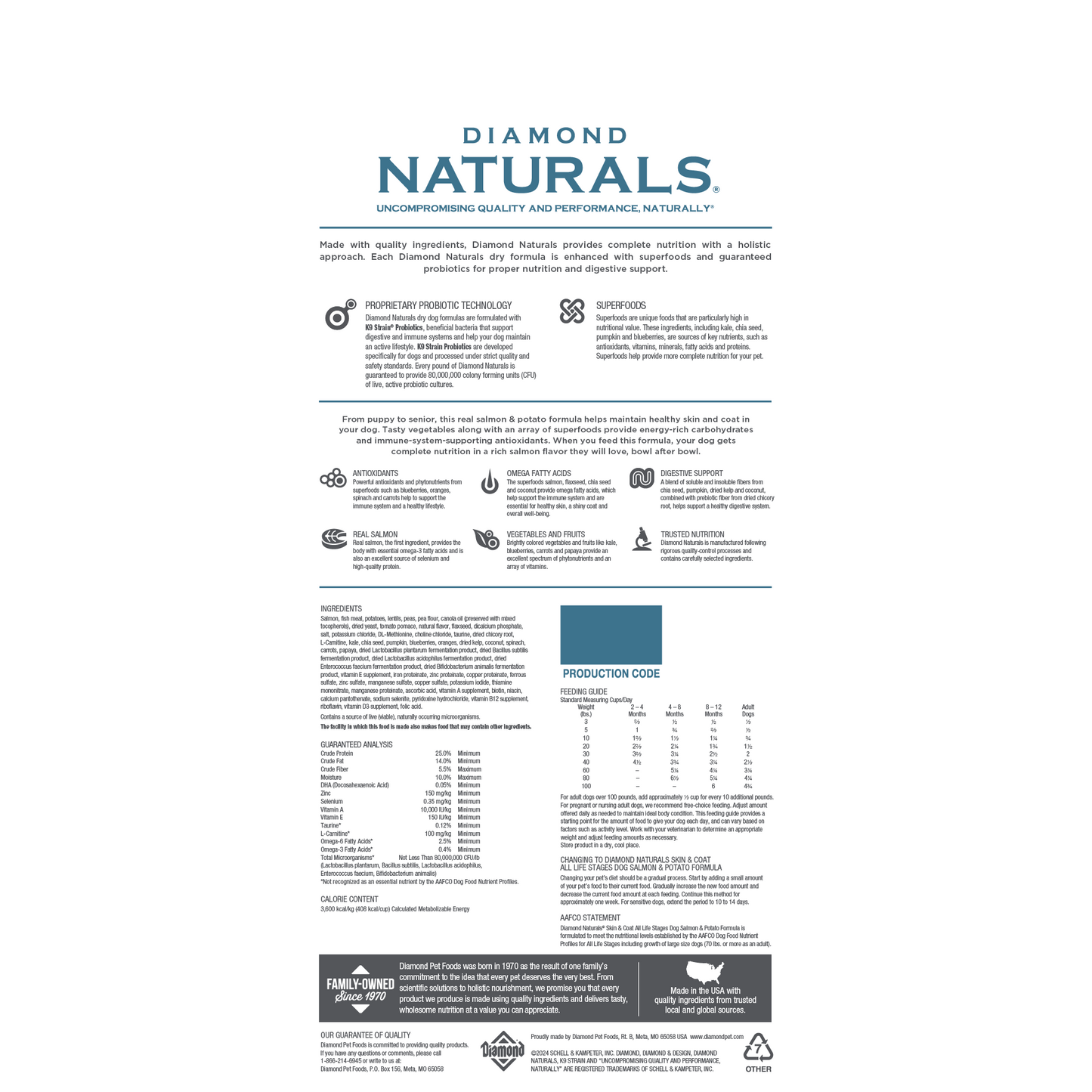 Diamond Naturals - Skin & Coat