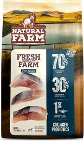 Natural Farm Fresh Fish Recipe with Collagen - Dry Dog Food