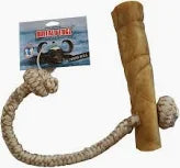Buffalo Tugz Cheek Roll with Rope, 8 inch