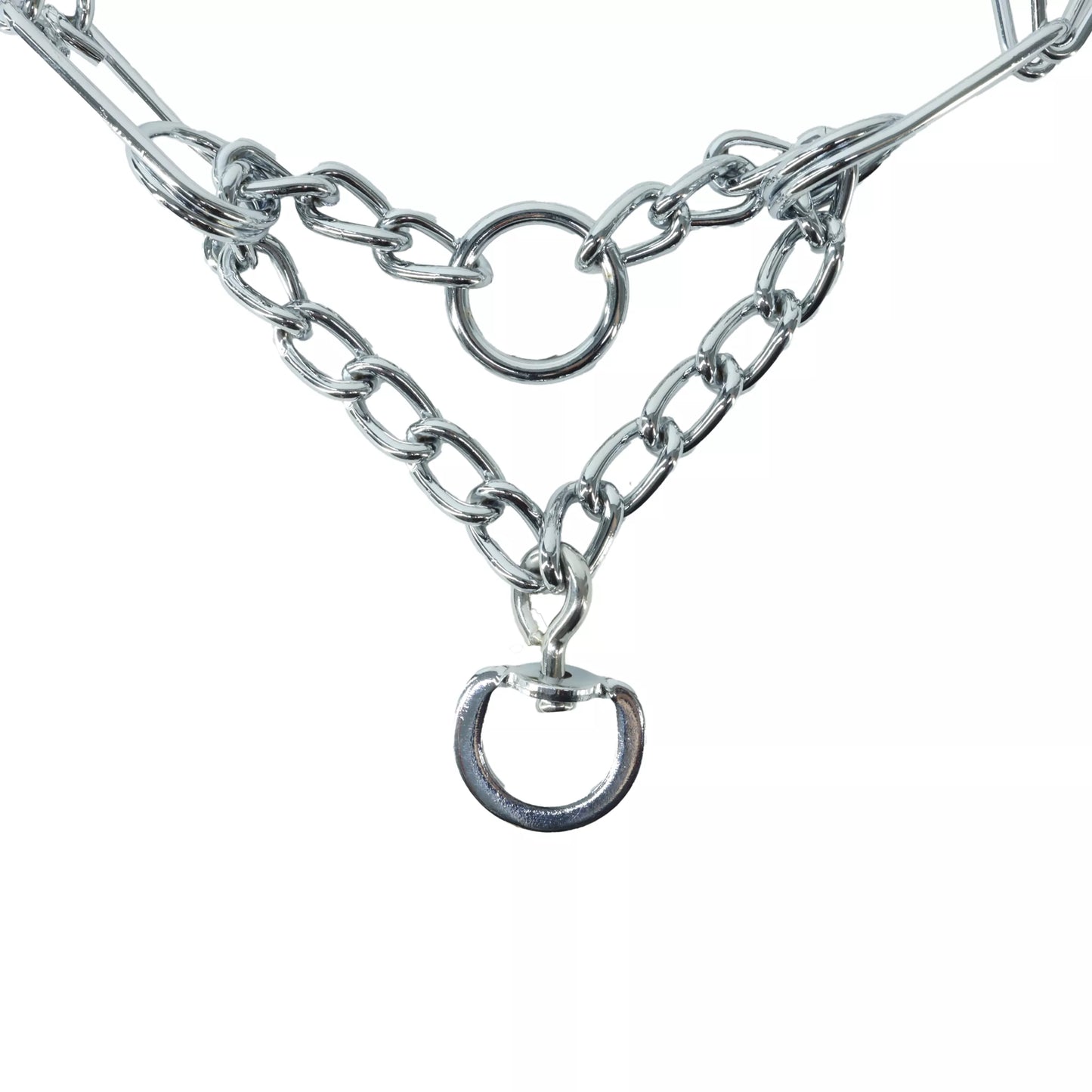 Titan Dog Prong Training Collar - Chrome