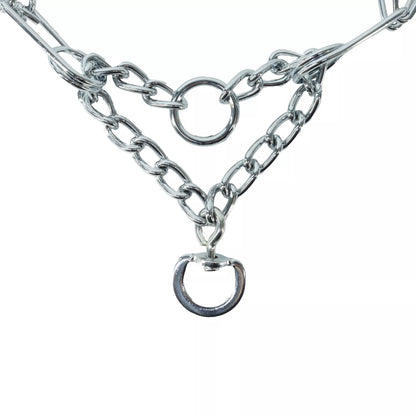 Titan Dog Prong Training Collar - Chrome