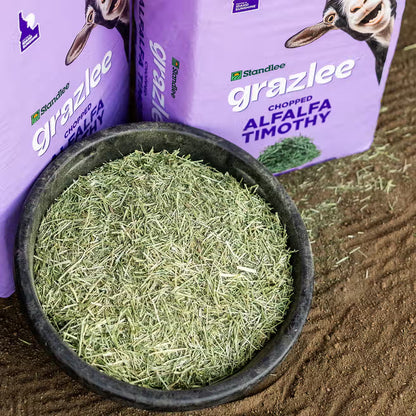 Standlee Grazlee Chopped Alfalfa / Timothy Forage, 35 lb Bag