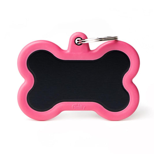 XL BLACK BONE ALU PINK RUBBER