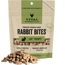 VE Cat - Rabbit Bites Freeze-Dried Raw