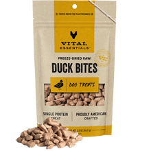 VE Dog - Duck Bites Freeze-Dried Raw