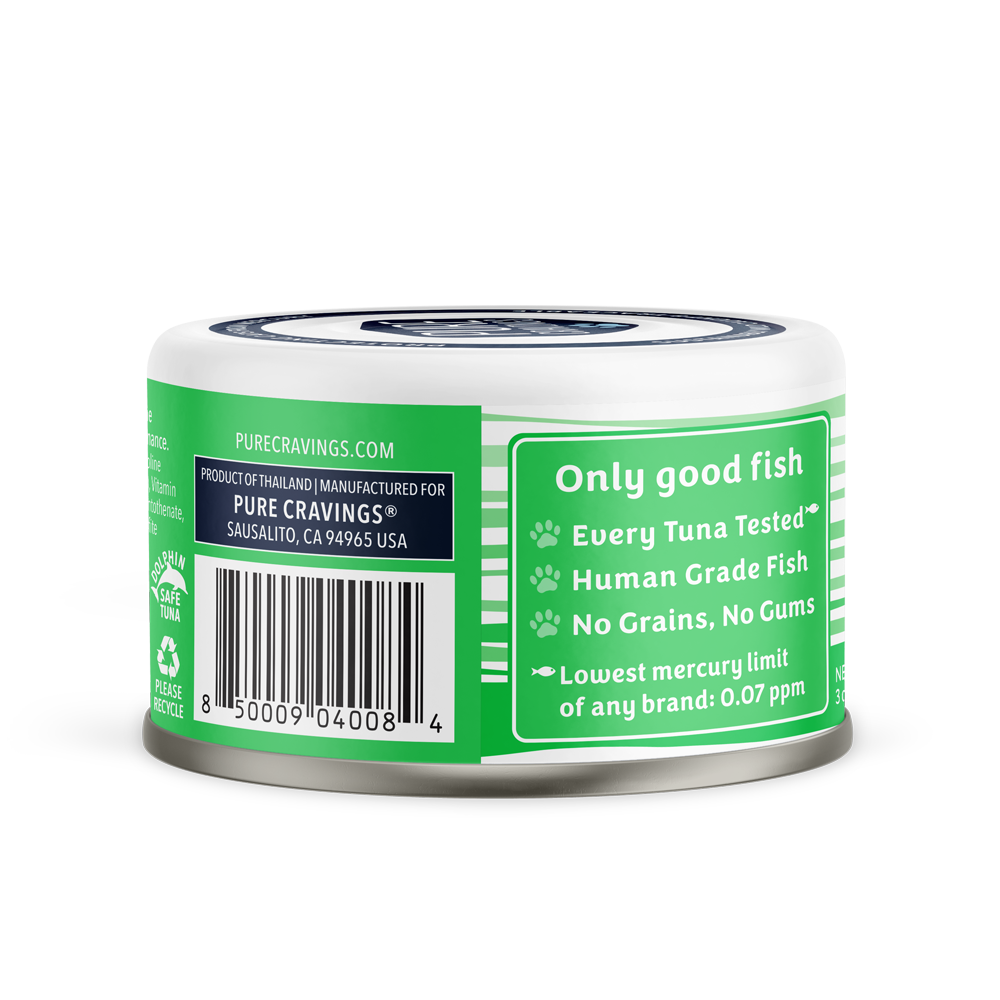Pure Cravings Minced Tuna and Mackerel Cat Food Case of 12