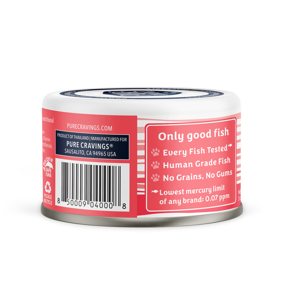 Pure Cravings Minced Tuna and Salmon Cat Food Case of 12