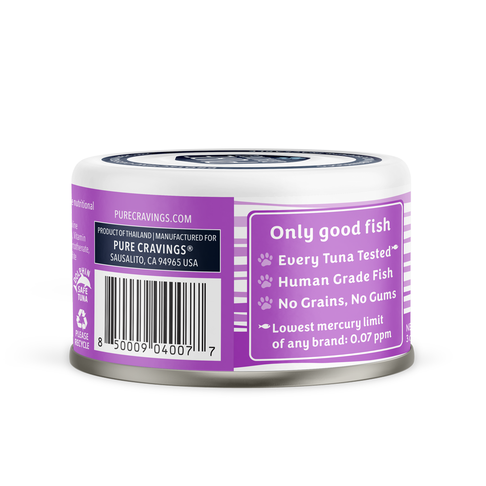 Pure Cravings Minced Tuna and Sardines Cat Food Case of 12