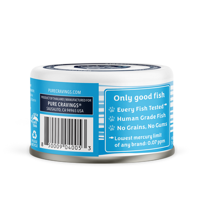Pure Cravings Minced Tuna and Tuna Loin Cat Food Case of 12