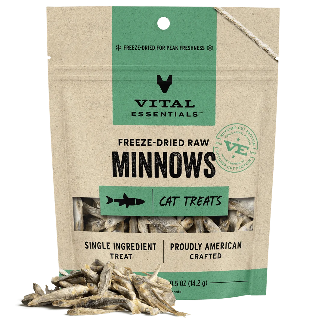 VE Cat - Minnows Freeze-Dried Raw