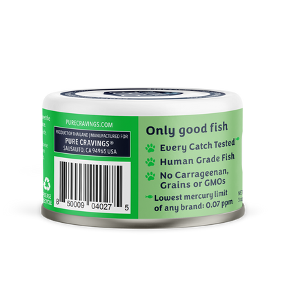 Pure Cravings Mackerel Flakes in Tuna Consommé Cat Food Case of 12