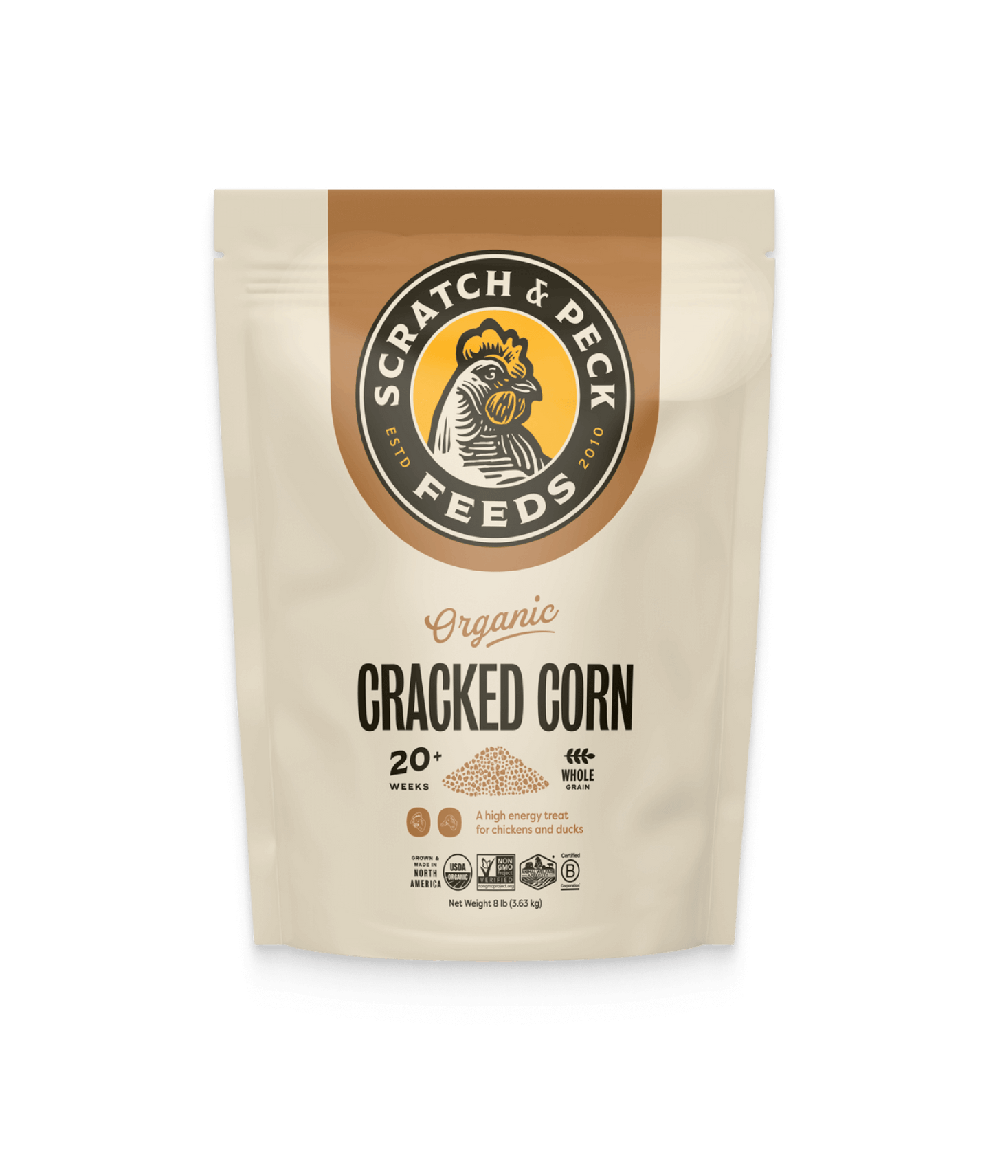 Scratch & Peck - Organic Cracked Corn