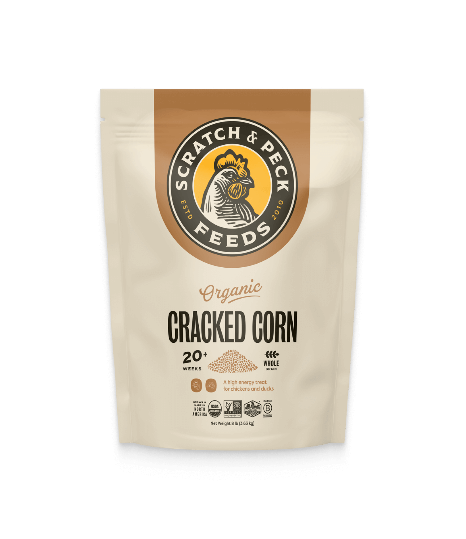 Scratch & Peck - Organic Cracked Corn
