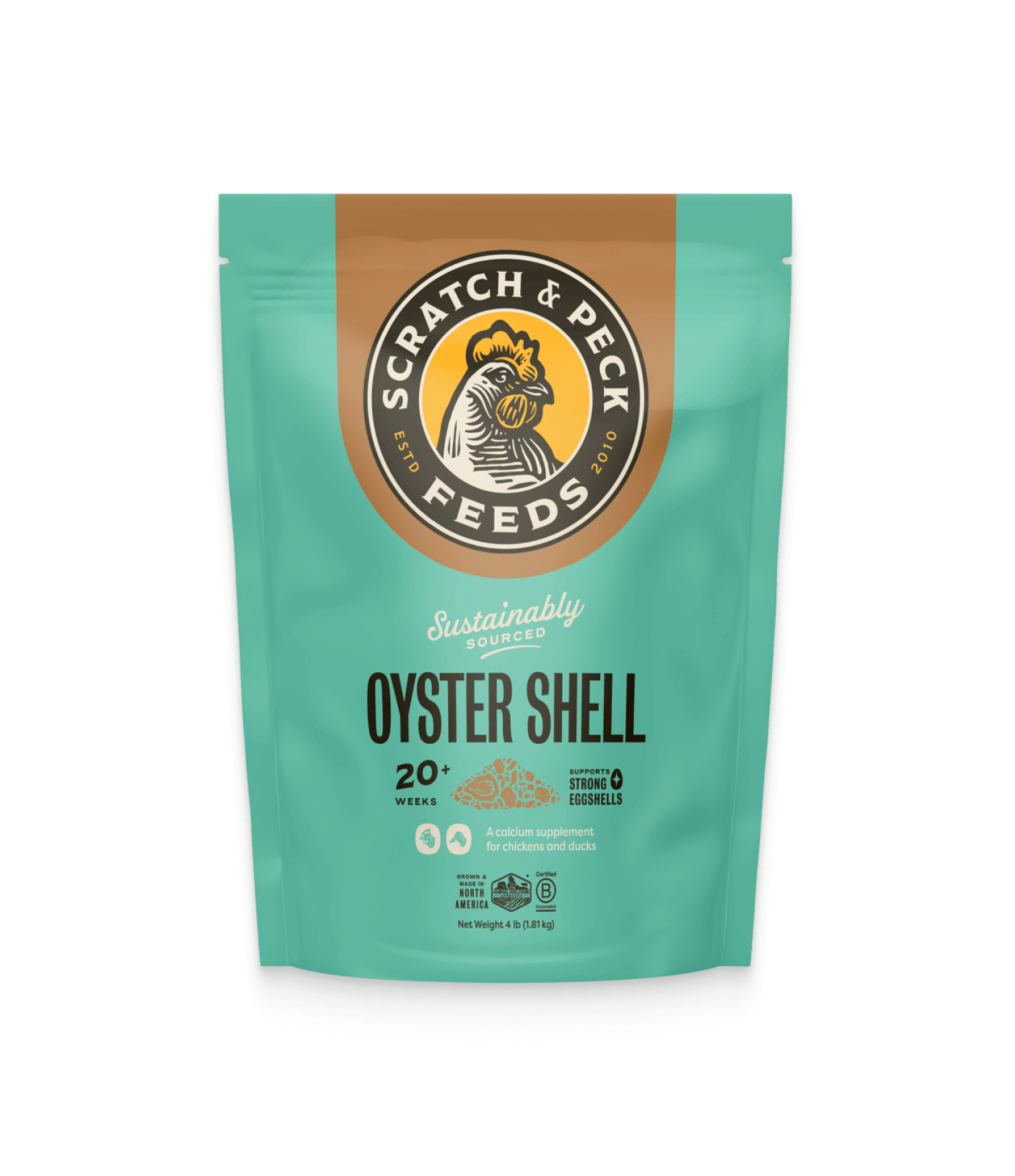 Scratch & Peck - Oyster Shell