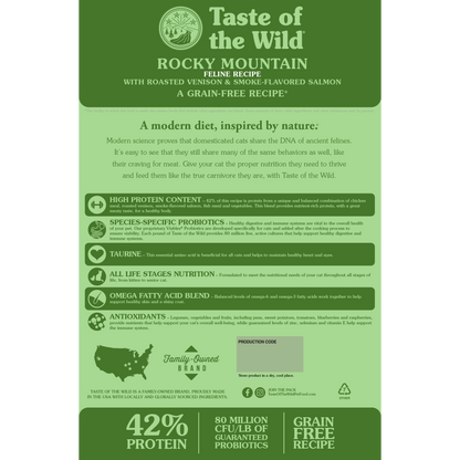 Taste of the Wild Rocky Mountain Cat Food