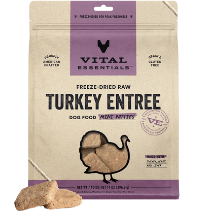 VE Dog - Freeze Dried Raw Mini Patties