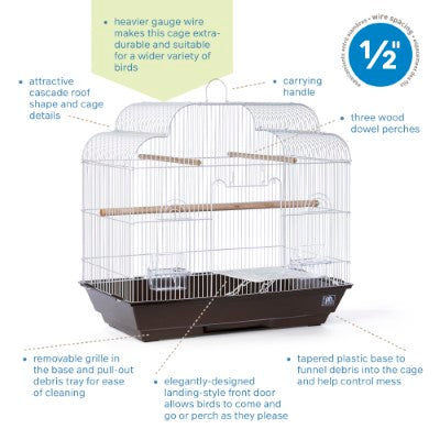 Prevue Keet/Tiel Cascade Roof Cage