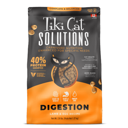 Tiki Cat® Solutions™ Baked Kibble - Digestion