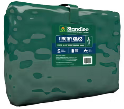 Timothy Grass Grab & Go Compressed Bale - Standlee