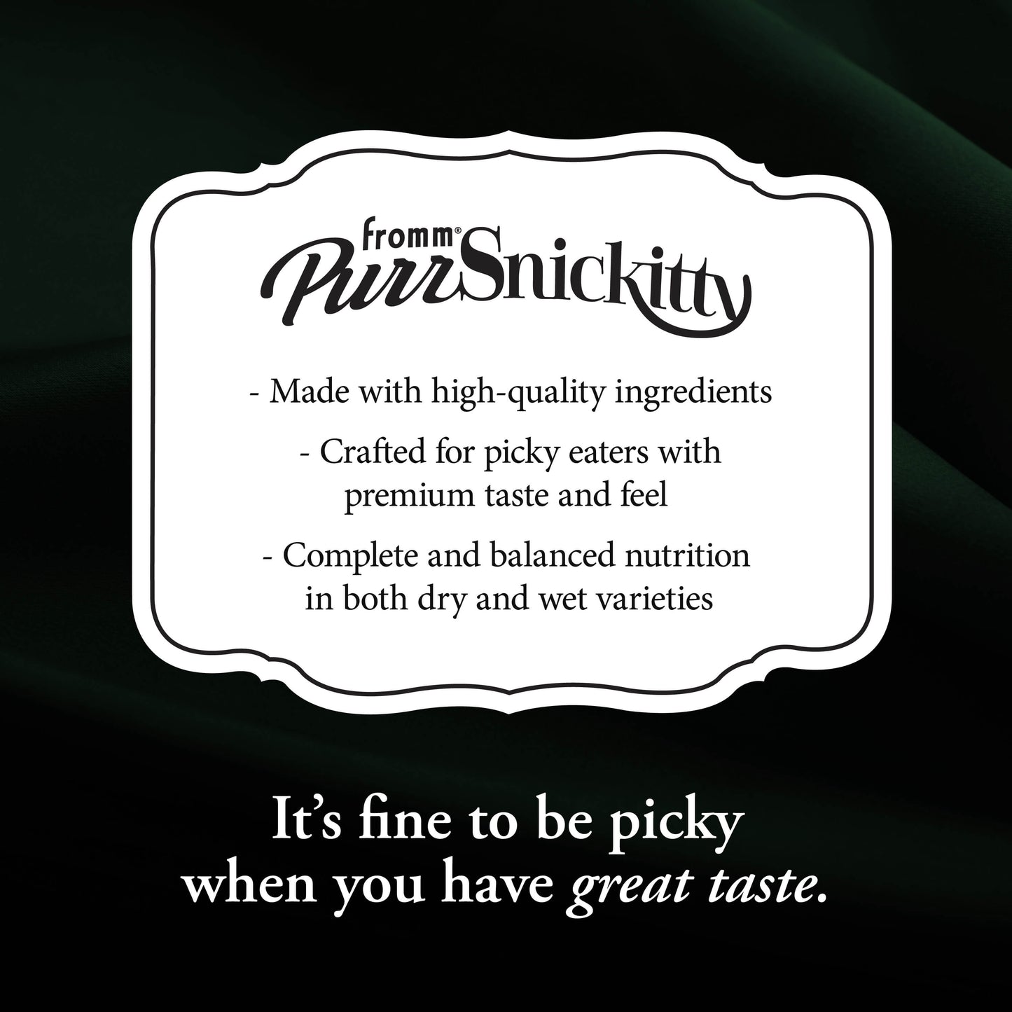 fromm PurrSnickitty Dry Food for Cats