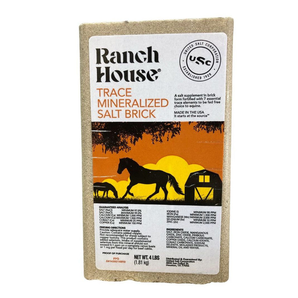 Trace Mineralized Salt Brick - Ranch House