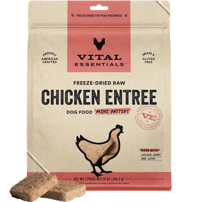 VE Dog - Freeze Dried Raw Mini Patties