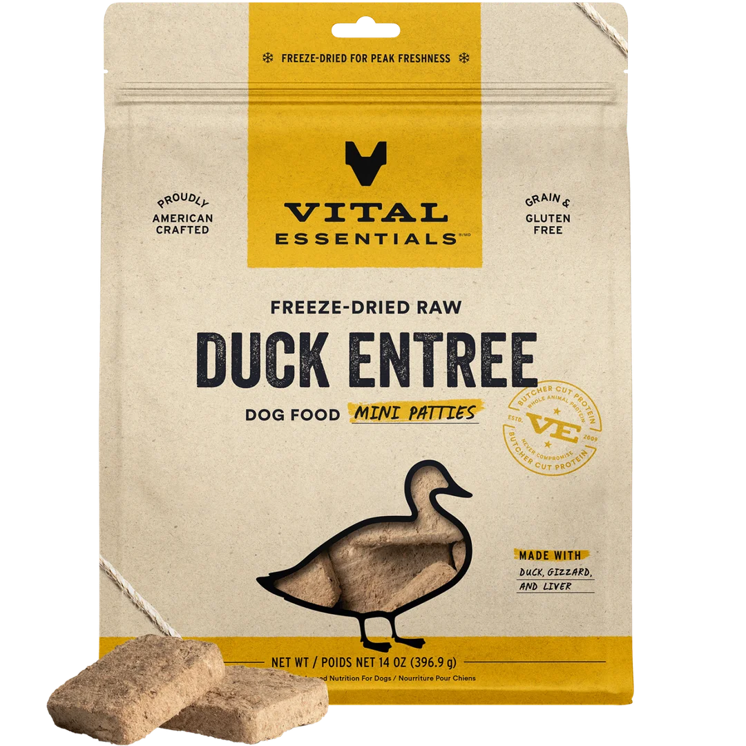 VE Dog - Freeze Dried Raw Mini Patties