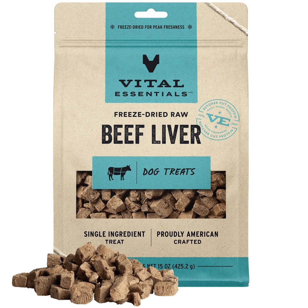 VE Dog - Beef Liver Freeze-Dried Raw
