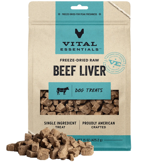 VE Dog - Beef Liver Freeze-Dried Raw