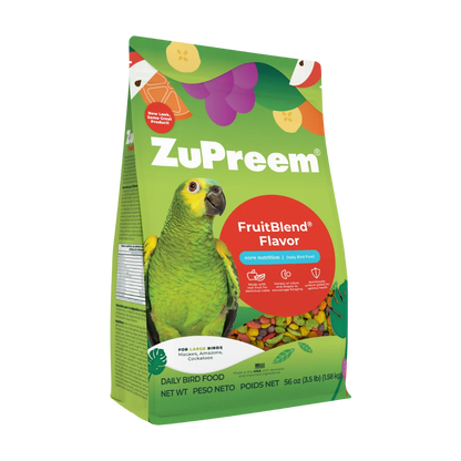 ZuPreem FruitBlend® Flavor with Natural Flavors for Large Birds